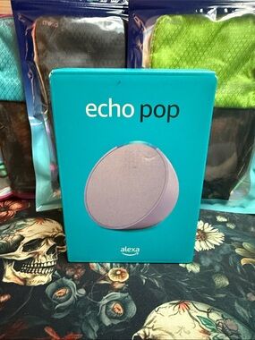 Amazon echo pop purple - NEW sealed box!